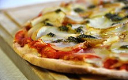 Frozen pizzas