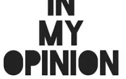 my opinion