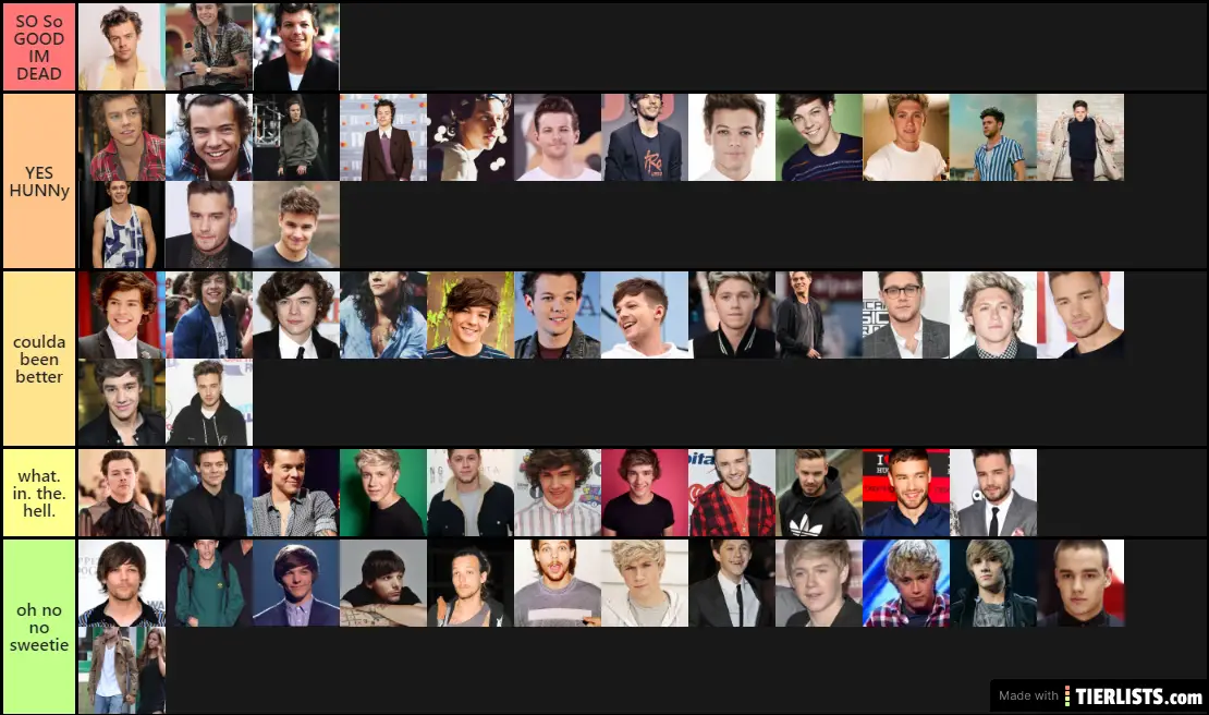 1D hairstyles