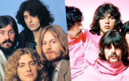 Pink Floyd and Led Zeppelin albums
