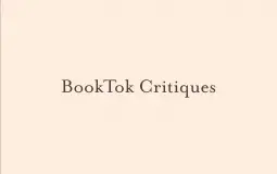 Ranking BookTok Critiques