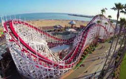 Santa Cruz beach boarwalk rides