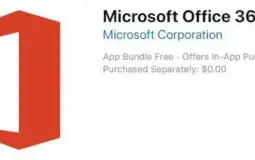 Microsoft applications