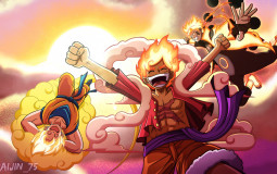 Meus amigos como One Piece