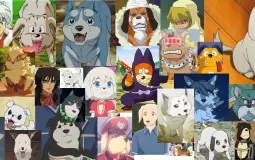 Dogs in Anime