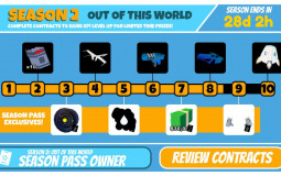 Roblox Jailbreak Season 2: Out of the world Prizes