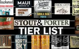Stouts and Porter Tier List