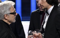 Adam Driver holding things wrong