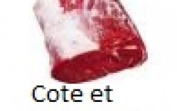 Les morceaux de viande de boeuf