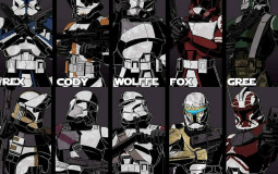 Clone captains and commanders ranked
