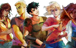 Percy Jackson characters in Hogwarts houses