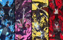 Persona 3-5 main party members