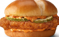 Spicy chicken sandwich