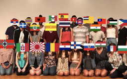 Allies, axis ,Comintern ,PCPS and the 2nd United front flags ww2