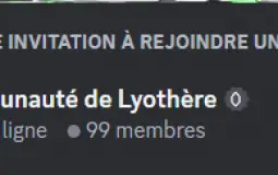 Liste à étages des BG de la Communauté de Lyothère