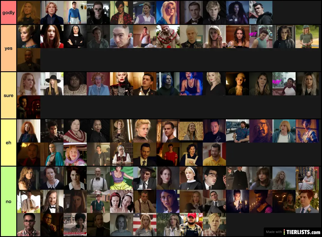 ahs characters