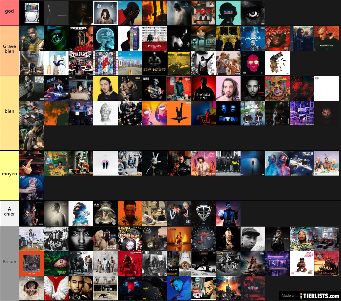 Album rap fr