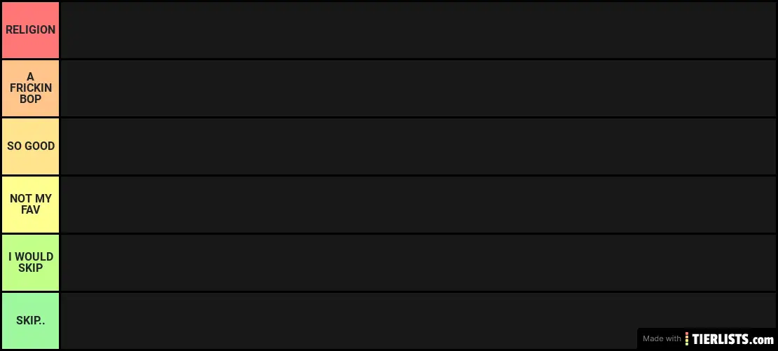 all 1D ranking