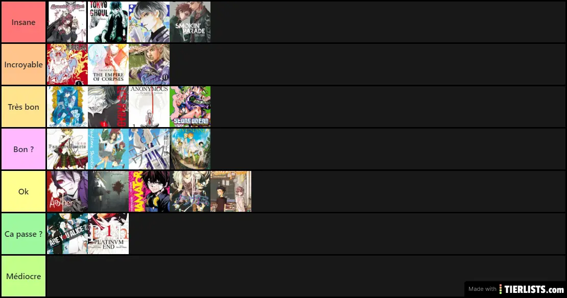 Alyss Manga List
