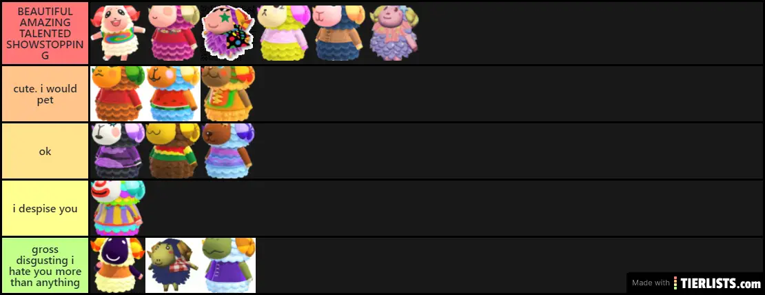 animal crossing sheep