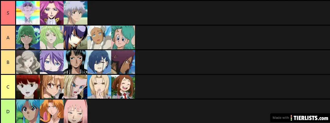 Anime Girl Hairs
