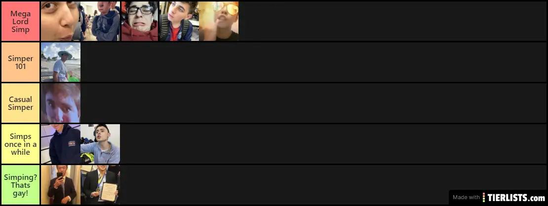 Antoines Simp List