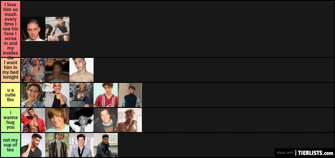 ashika's tier list