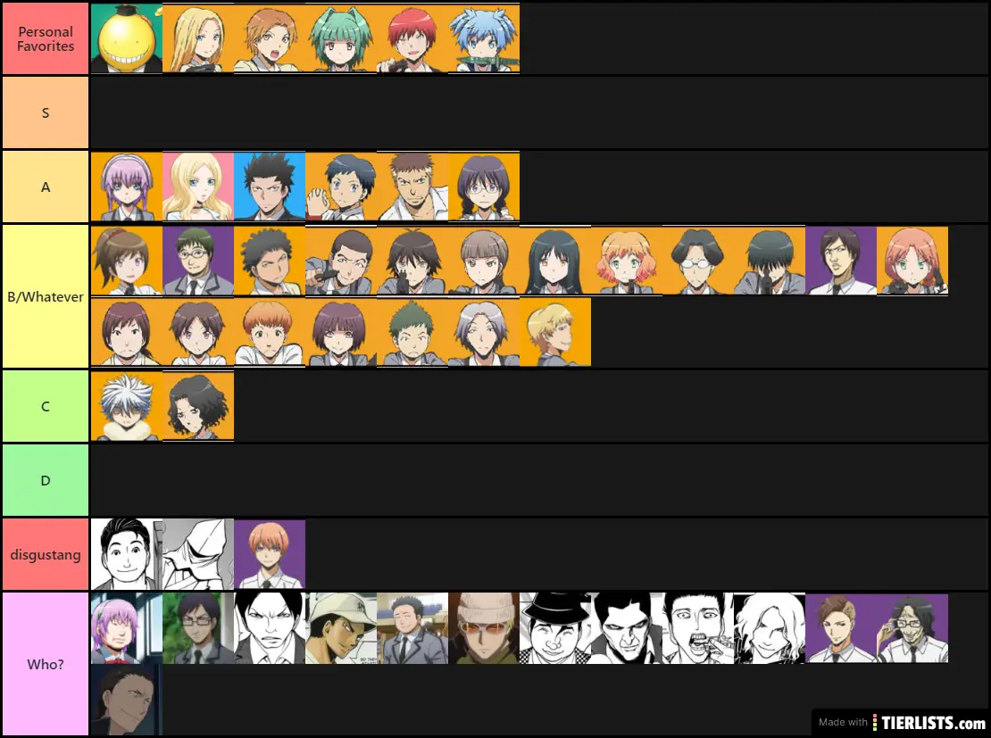 Assassination Classroom Characters