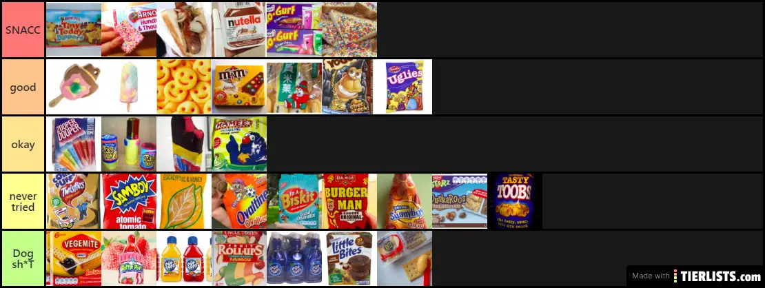 aus snacks