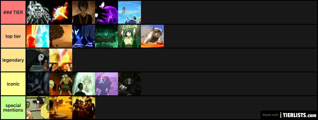 avatar events that are *chefs kiss*