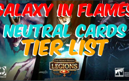 Galaxy in Flames Neutral Cards