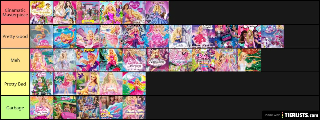 Barbie Films