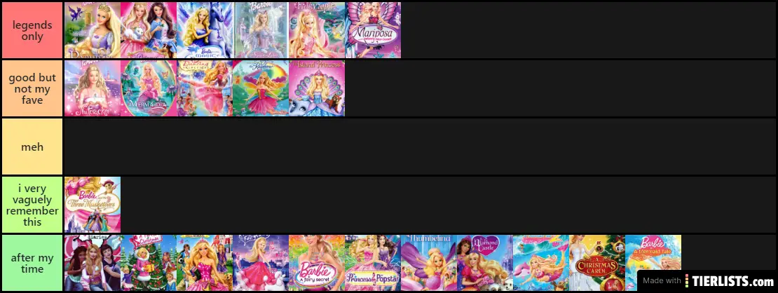 barbie movies