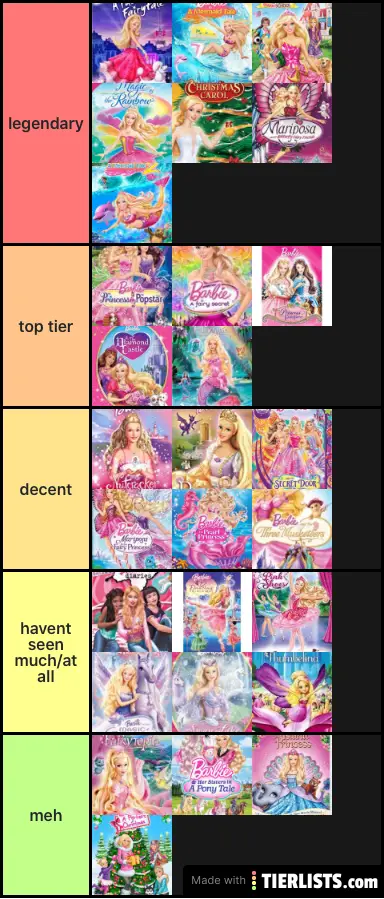 Barbie movies