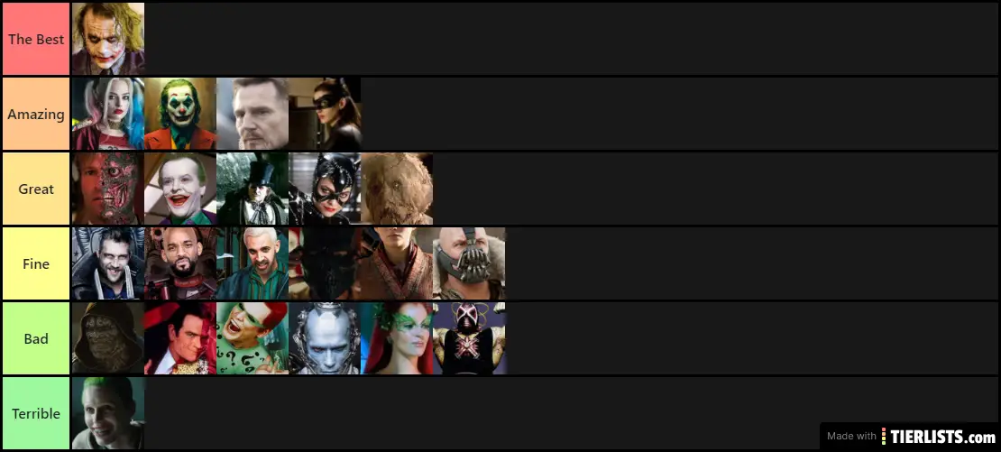 batman villains movie