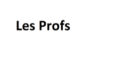 Tier list 2nd 8 Profs