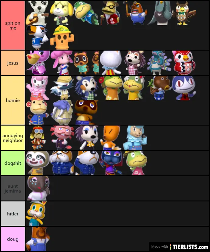 best animal xing characters