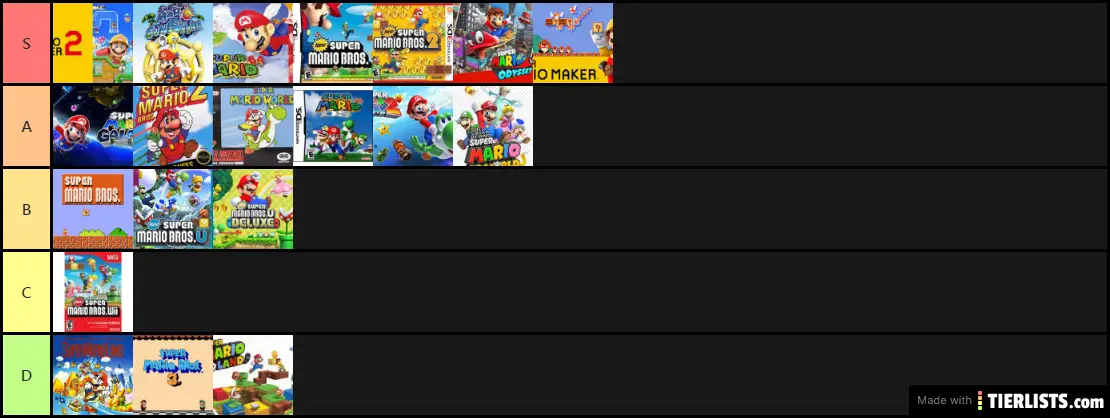 best mario games