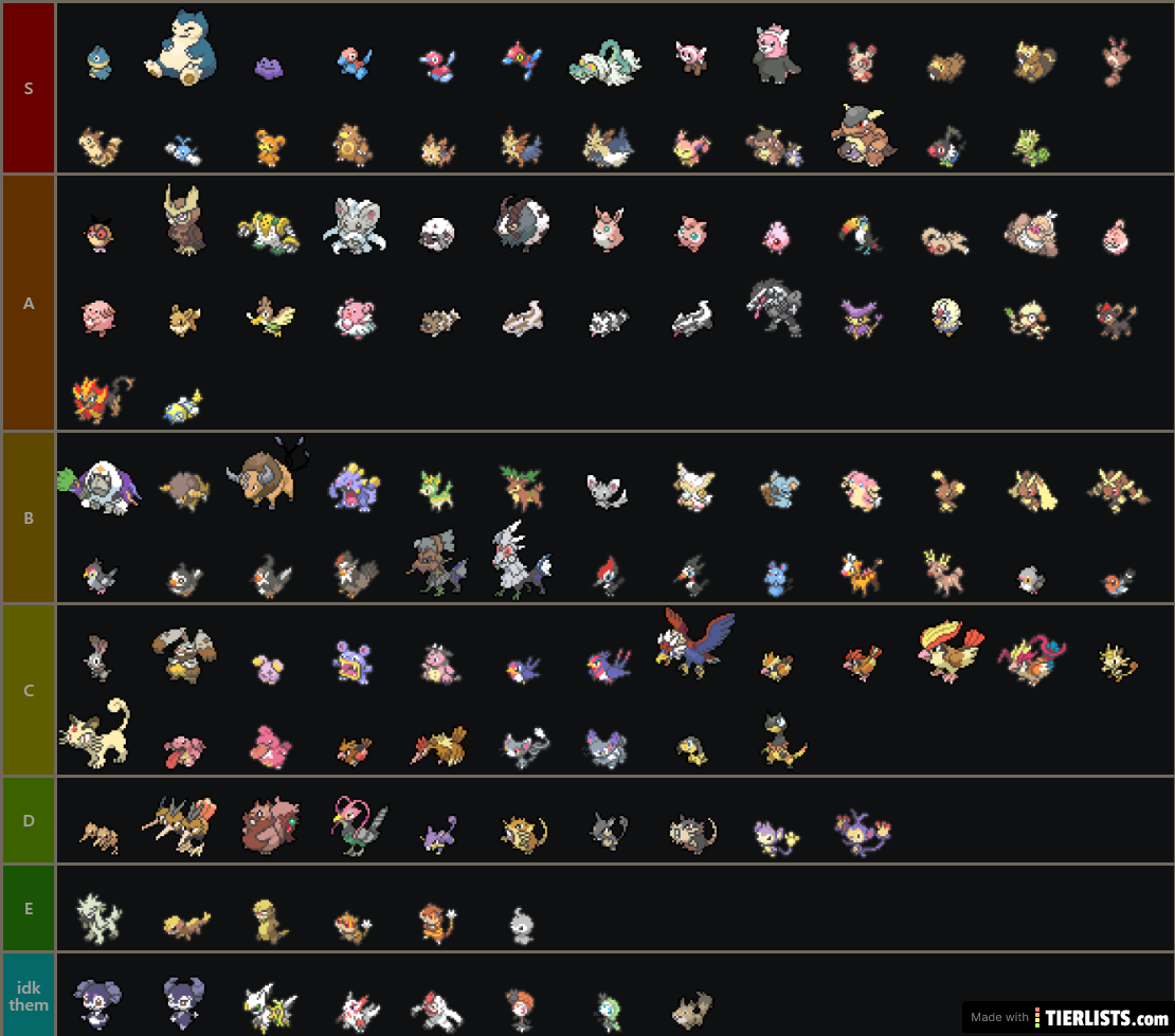 best normal types :)