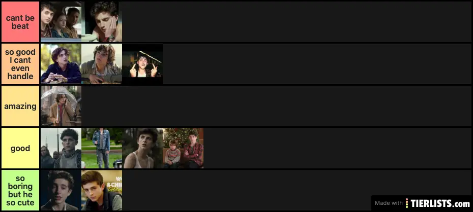 best Timothee movies