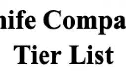 Knife Company Tier List