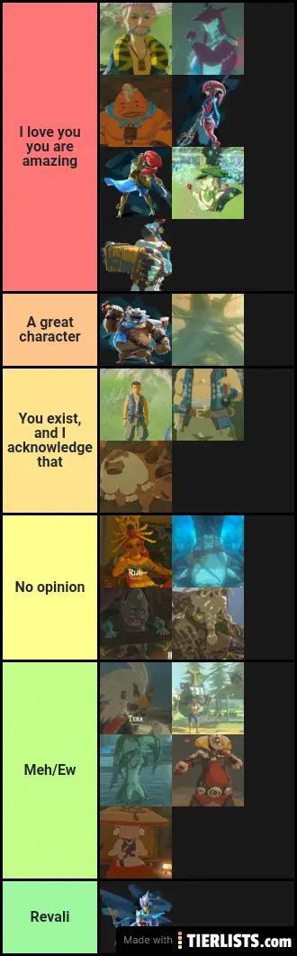 Botw characters 😜