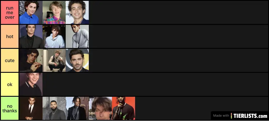 Boys that can run me over