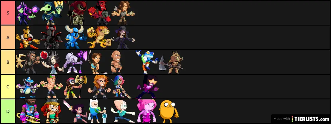 Brawlhalla Crossover Skins