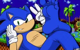 Sonic Character's feet