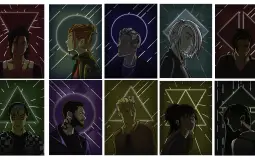 Les persos de la Team Goya