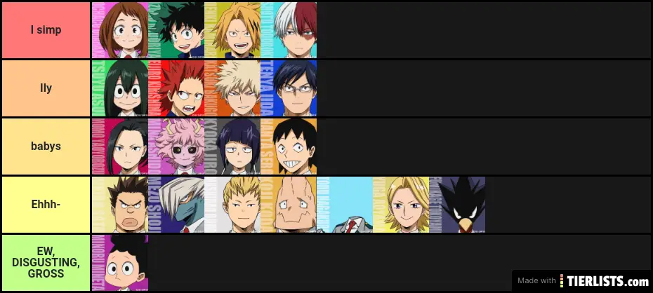 Class 1A tier list