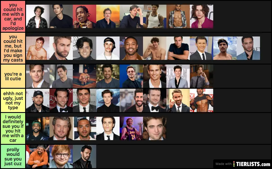 completed tier list