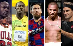 Rank all time Sport legends