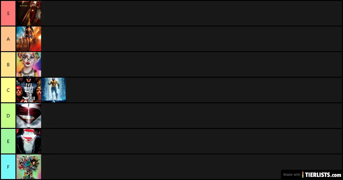 DCEU Movies, Ranked